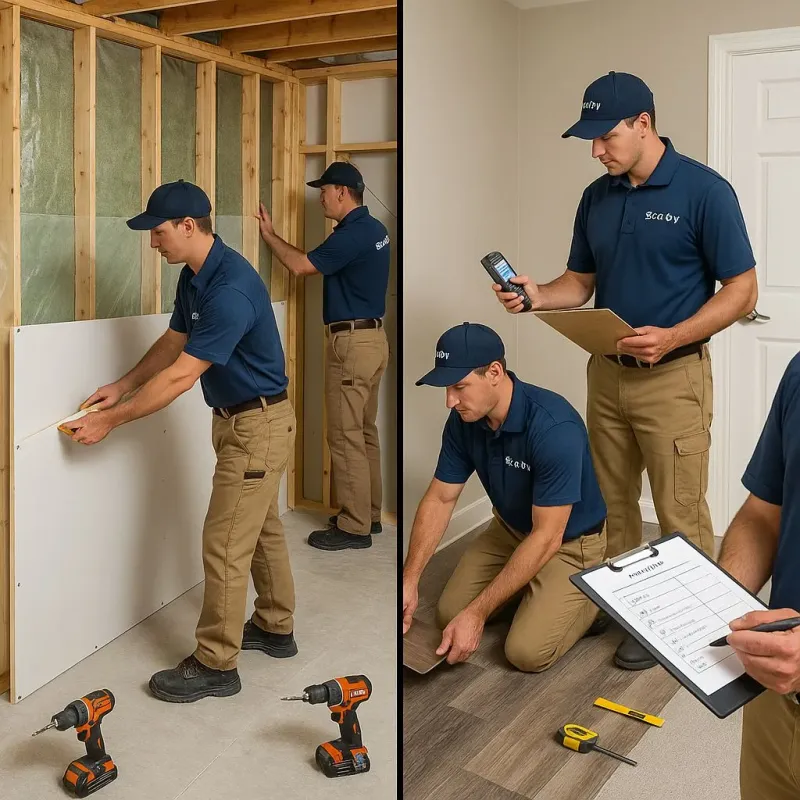 Repairs and Reconstruction process in DeKalb County, MO